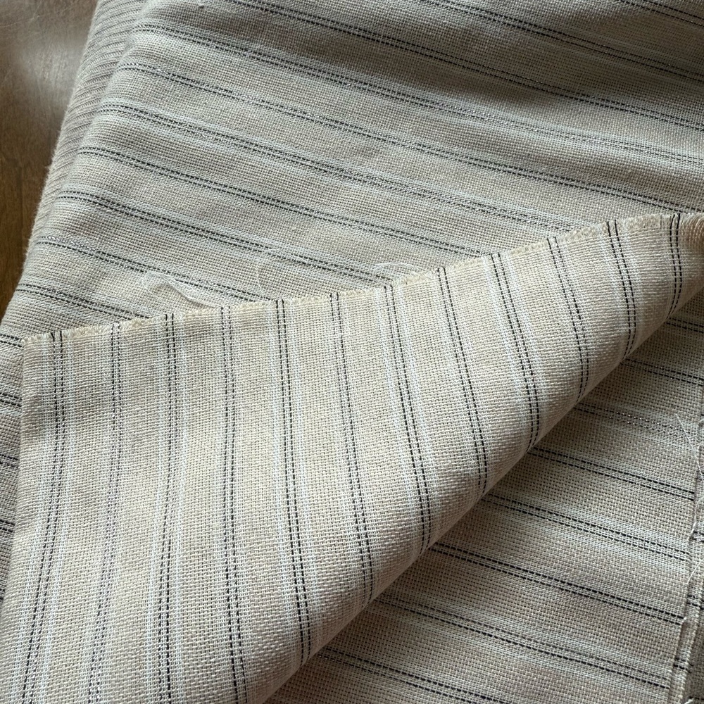 Linen & Cotton blend Fabric 3.25 yards